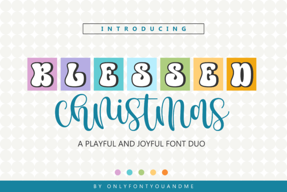 Blessed Christmas Duo: A Font for Joyful Branding