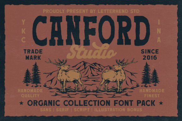 Canford Trio: A Typeface That Breathes Life Into Your Craft