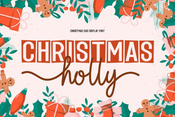 Christmas Holly Duo
