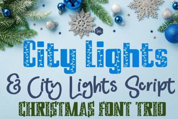 City Lights Trio: A Font That Brightens Branding Projects