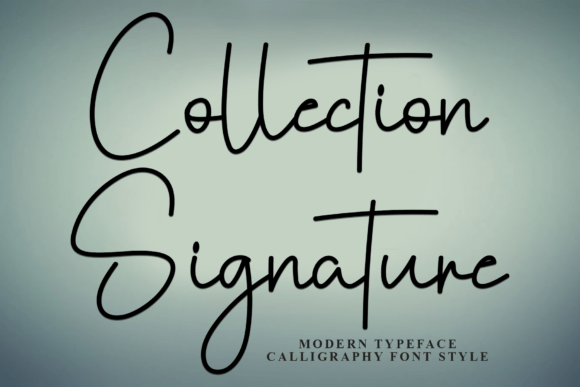 Collection Signature: The Font That Elevates Your Brand