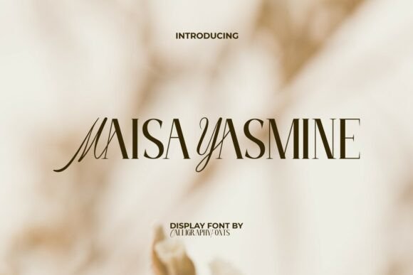 Discover the Beauty of Maisa Yasmine Font for Your Craft Projects