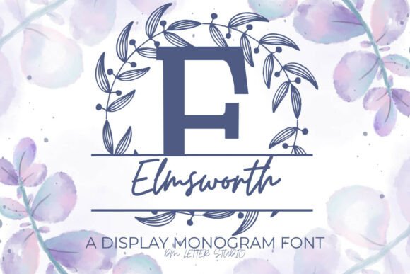 Elmsworth Split Monogram: A Timeless Choice for Digital Branding