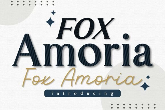 Fox Amoria: A Serif Font for Editorial Excellence