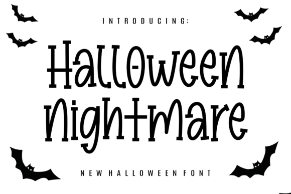 Halloween Nightmare Font Review