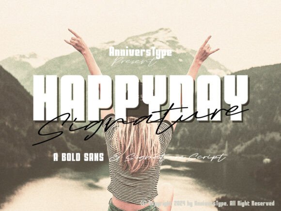 Happyday Duo: A Font That Speaks to the Soul of Editorial Design