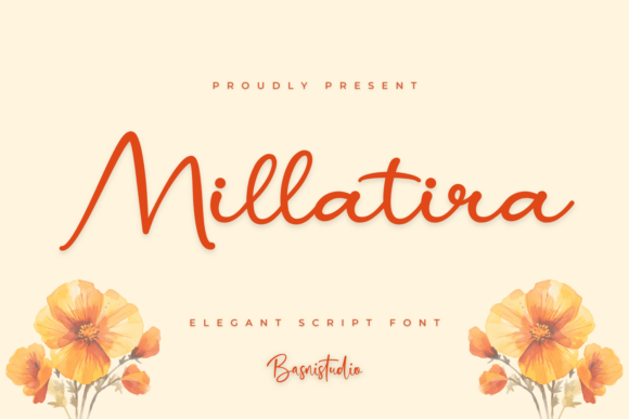 Millatira: A Script Font for Elegant Digital Branding