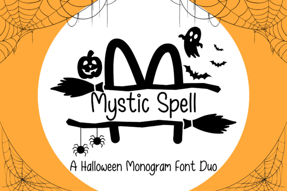 Mystic Spell Monogram Font Review
