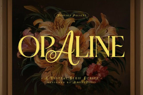 Opaline: The Serif Script Font That Elevates Your Digital Brand