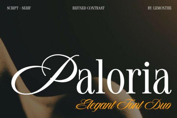 Paloria Duo: A Font That Breathes Life Into Every Craft Project