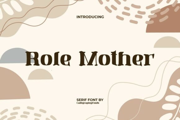 Role Mother Serif Font: A Timeless Choice for Editorial Design
