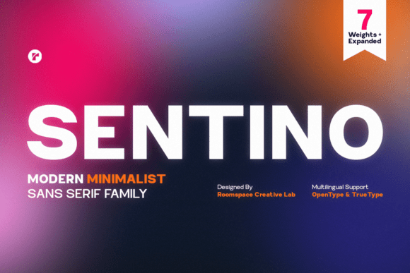 Sentino: A Font for Modern Campaigns