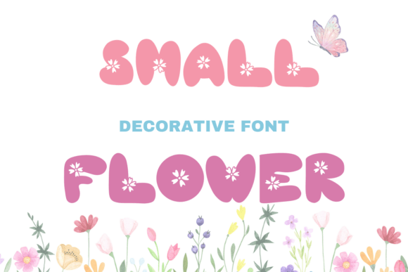 Small Flower Font: A Delightful Addition to My Craft Studio
