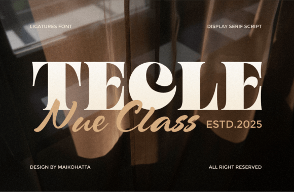 Tecle Duo: A Typeface That Adds Character to Branding
