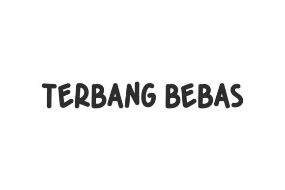 Terbangbebas: A Playful Script Font for Branding Projects
