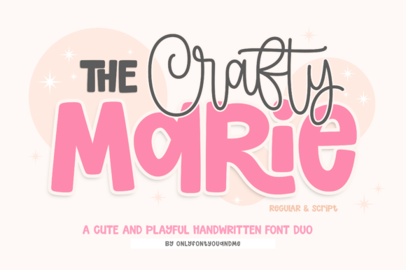 The Crafty Marie: A Font Duo That Brings Personality to Branding