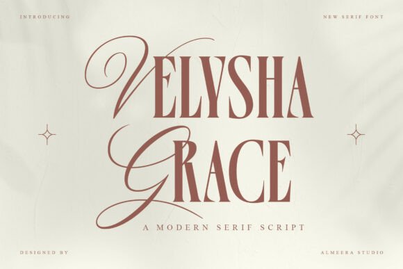 Velysha Grace: A Serif Font That Elevates Branding