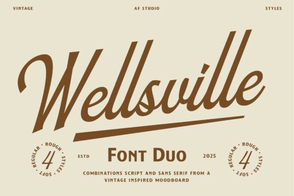 Wellsville Duo: A Timeless Font for Modern Branding